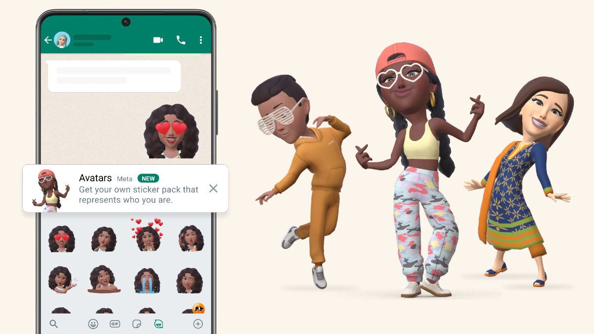 Meta Akan Hapus Fitur Avatar dari Aplikasi WhatsApp
