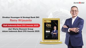 Direktur Keuangan dan Strategi Bank DKI Romy Wijayanto Raih Indonesia Best CFO Awards 2025
