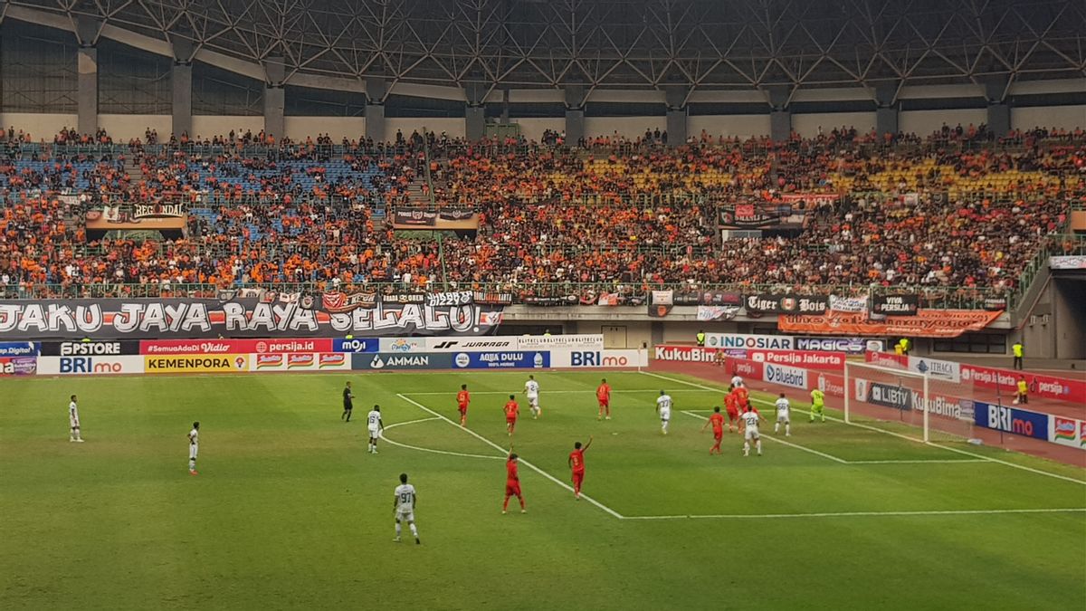 Imbangi Persib 1-1, Persija Lima Kali Tanding Tanpa Kemenangan di Liga 1