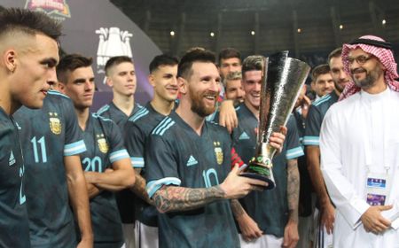 Seperclassico de las Americanas, Trofi Pertama Messi Bersama Argentina