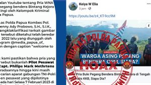 Viral Pilot Susi Air Dukung KKB dan Kibarkan Bendera Bintang Kejora, Polda Papua: Hoaks!