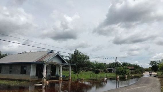 강수량 증가, BPBD Kobar, 주민들에게 홍수 위협에 주의할 것을 촉구