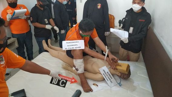 Pelaku Mutilasi Rinaldi Dadakan Belajar dari Media Sosial