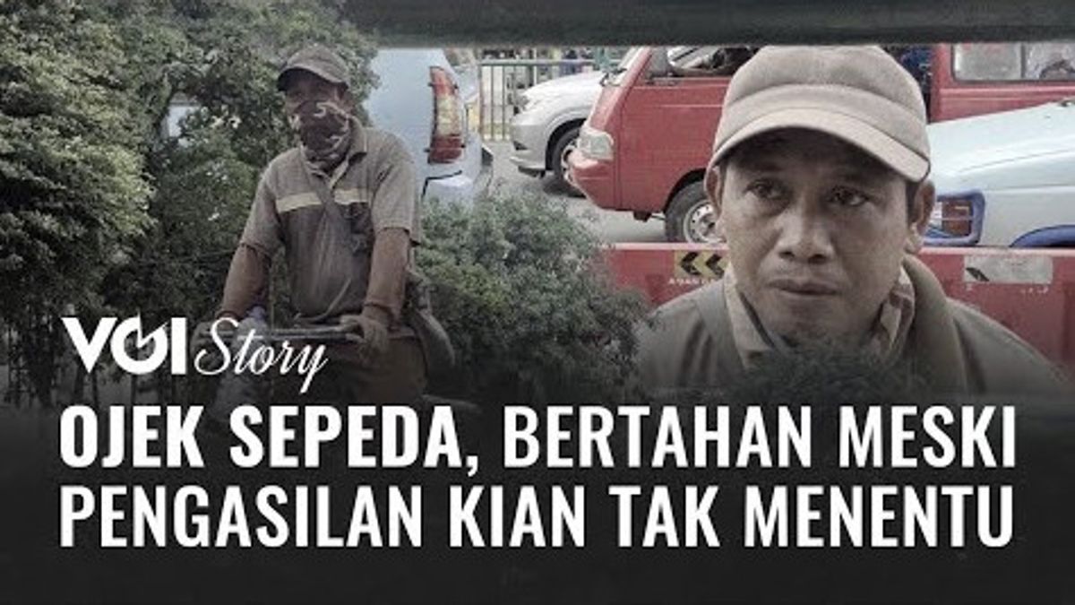 VIDEO News Story: Ojek Sepeda, Bertahan Meski Pengasilan Kian Tak Menentu