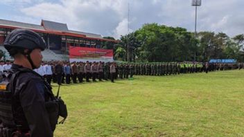 1.900 Aparat Gabungan Disiagakan Sambut Kedatangan Jokowi di Tabalong Kalsel 