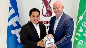Bertemu Presiden FIFA, Erick Thohir Bahas Kemajuan Sepak Bola Indonesia hingga Serahkan Surat dari Jokowi