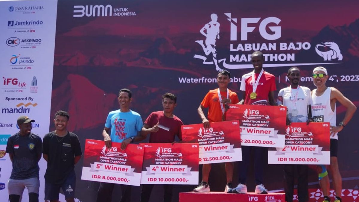Ribuan Pelari Antusias Ikuti IFG Labuan Bajo Marathon 2023