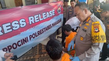 2 Perpetrators Of Thief Bags Filled With Diamonds Belonging To Doctors In Rappocini Makassar Arrested By Police