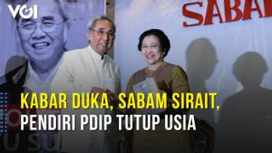 VIDEO: Sabam Sirait, Pendiri PDIP Tutup Usia