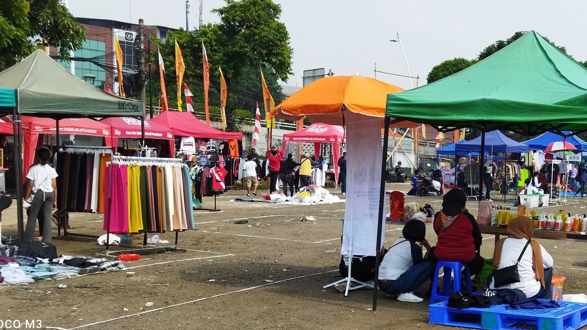 Accomodate Street Vendors To Not Selling At Public Facilities: 150 MSME Traders Start To Crowd The Sogo Jongkok Cideng Market Area Every Weekend