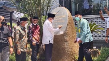 Chairman Of DMI JK Inaugurates Energy-Efficient Mosque In Tulungagung