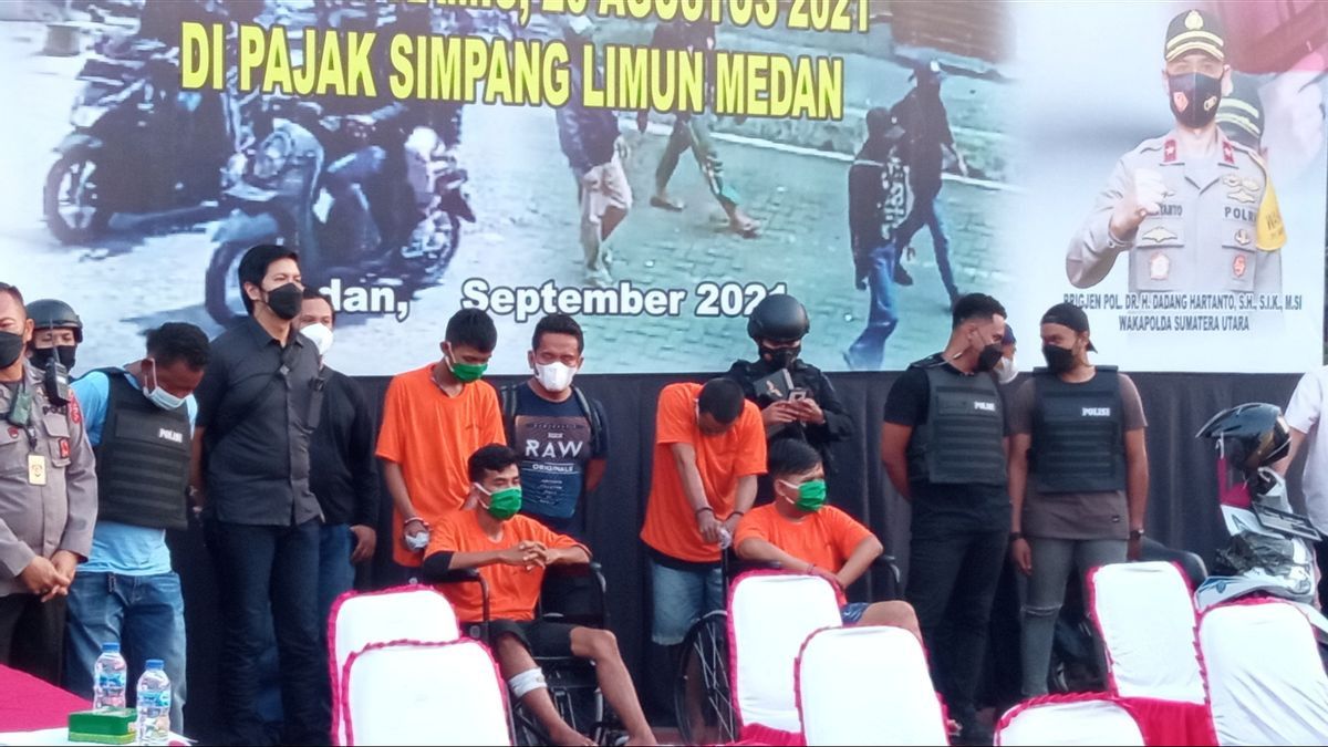 Perampok Toko Emas Pasar Simpang Limun Medan Gunakan 3 Senjata Api dari Aceh