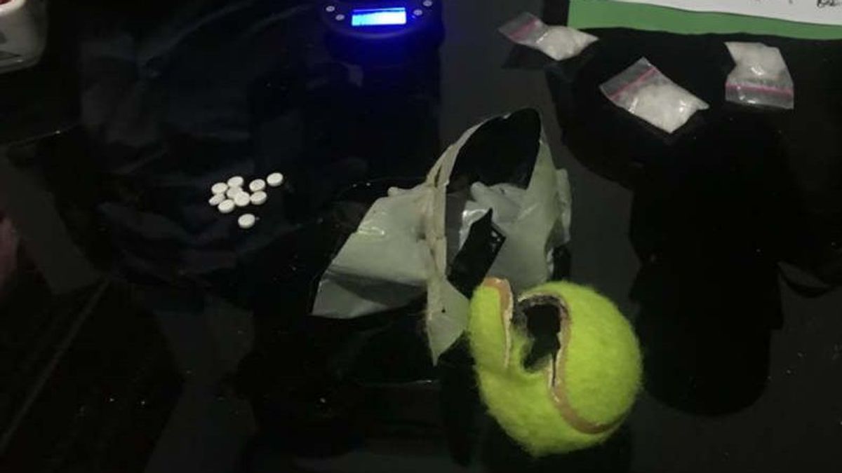  Penyelundupan Narkoba Sabu dan Pil Koplo Pakai Bola Tenis di Lapas Semarang Digagalkan