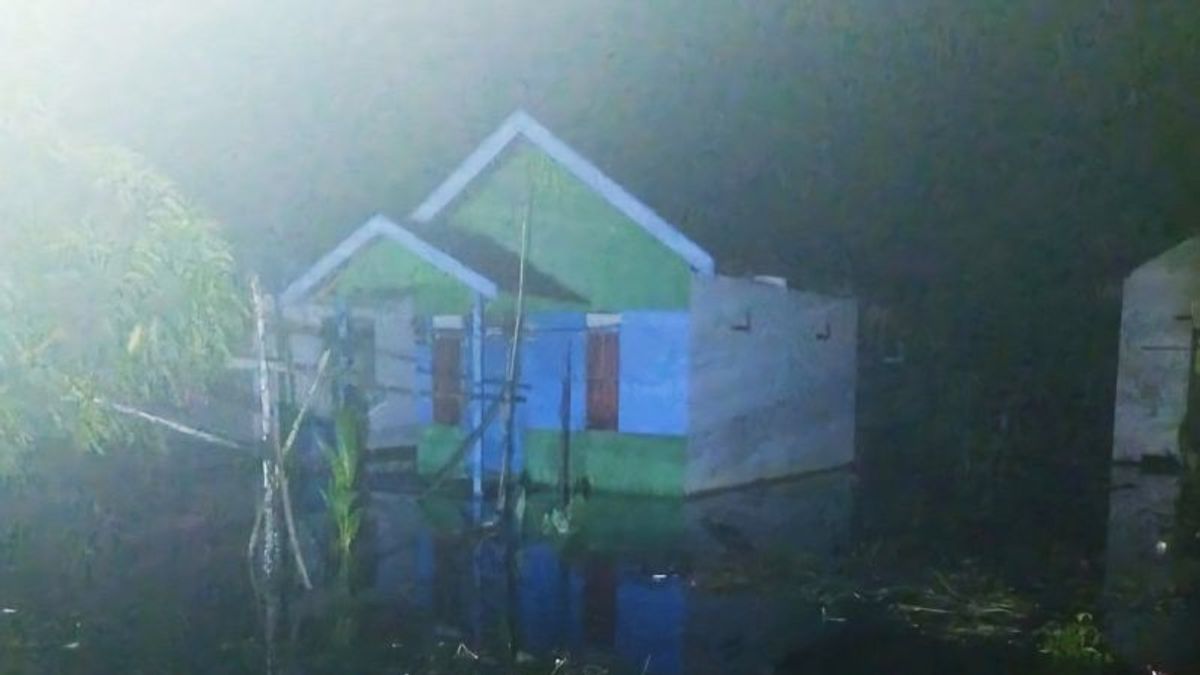 BPBDコティムカルテンバンジルロブの3つのサブ地区、達成高さ80 cm