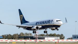 ar, un avion de Ryanair, une destination autriche de Vienne, atterrit en République Tchèque