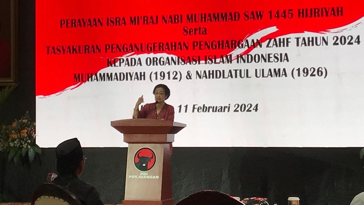 Megawati Sindir Women Of The Uniform Taklim Council: Buy In Tanah Abang Rp600 Thousand, Should Be Given To Children