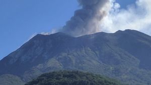 Gunung Ili Lewotolok Erupsi Setinggi 1.000 Meter Disertai Dentuman Kuat