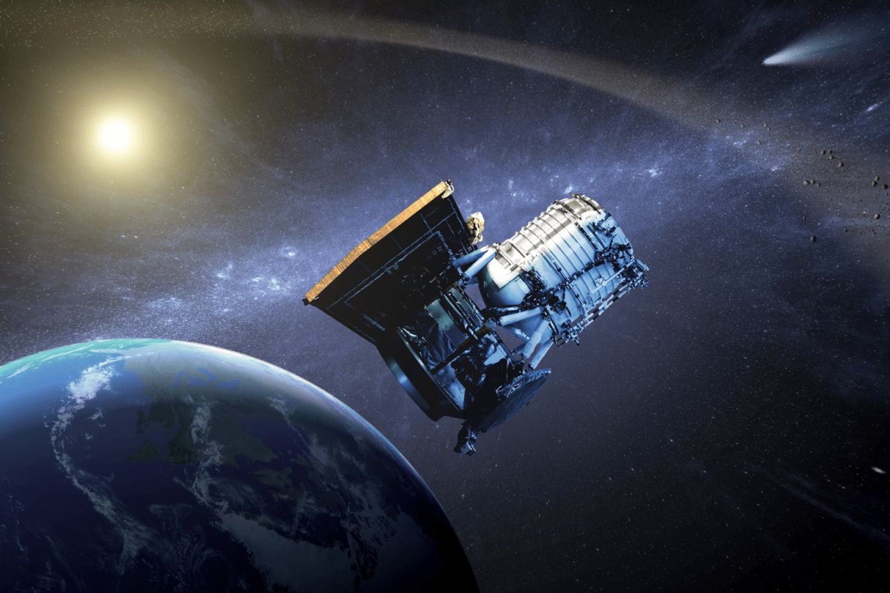 NASAのNEOWISE望遠鏡が地球の大気中で火災を起こす