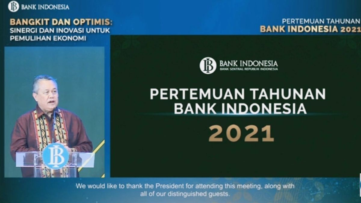 Bank Indonesia: Arah Pemulihan Ekonomi 2022 Lebih Baik, Sinergi dan Inovasi Kunci Bangkitkan Optimisme