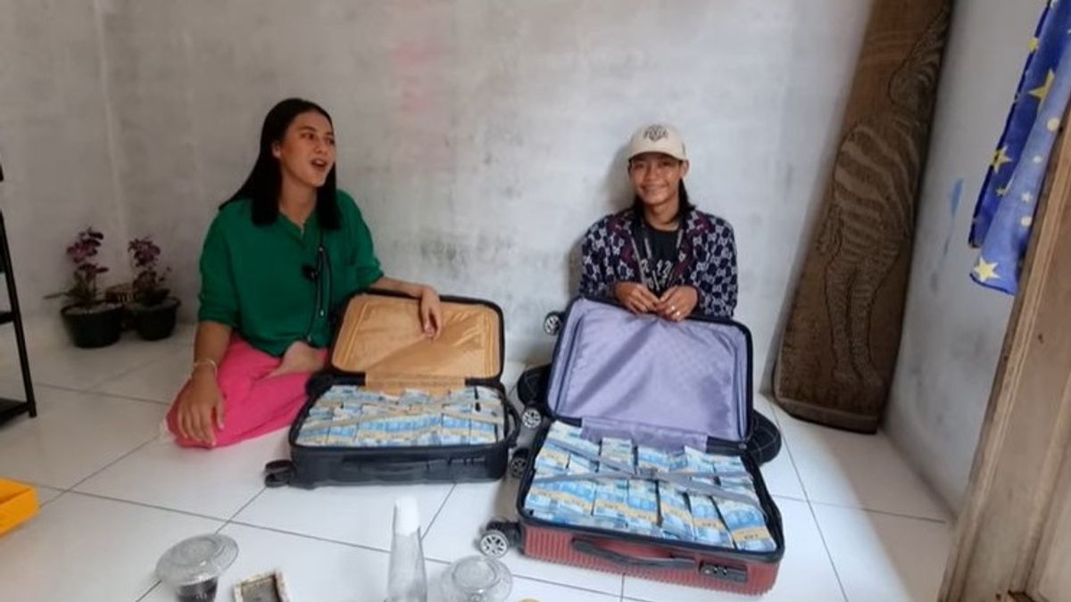 赠送5亿印尼盾两个行李箱，Baim Wong和Paula Verhoeven鼓励Bonge提高Citayam时装周 