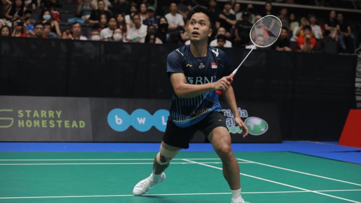 Anthony Sinisuka Ginting Satu-Satunya Wakil Indonesia di Semifinal Singapore Open