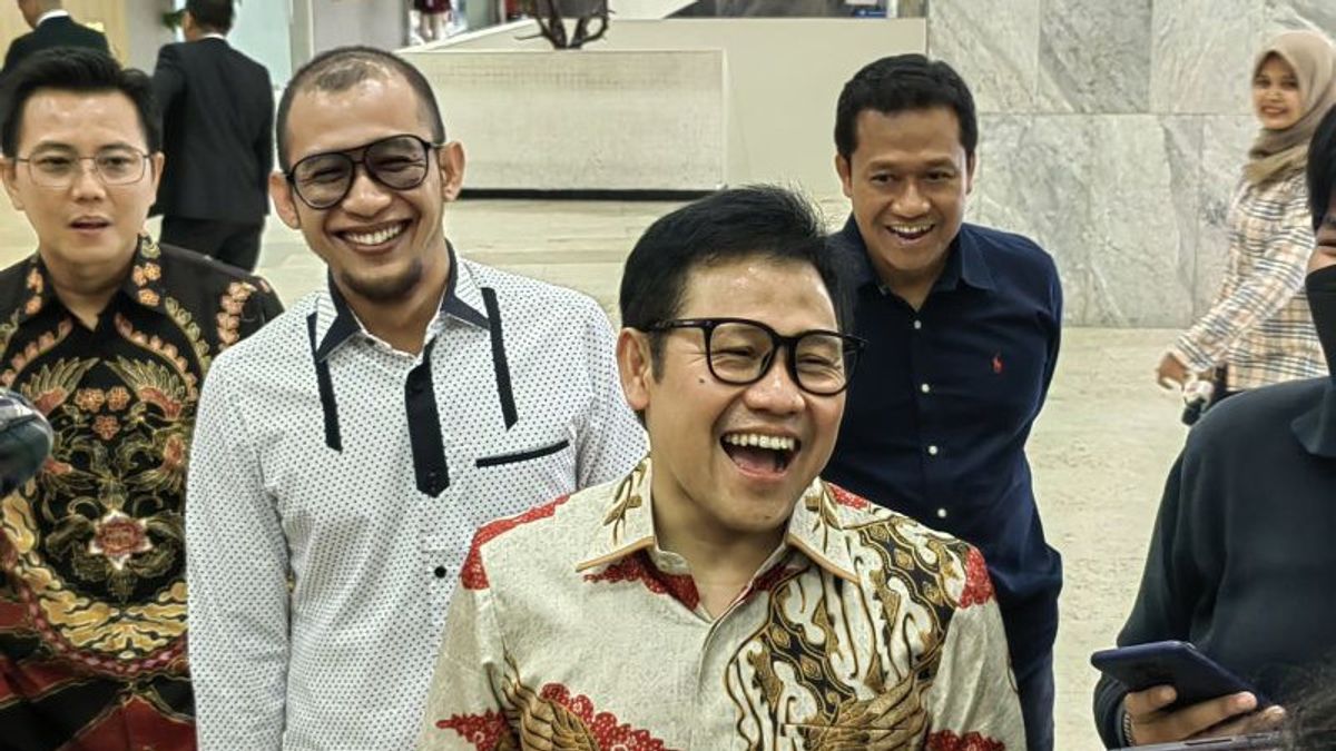 Muhaimin Reports About The PKB-Gerindra Coalition When Meeting Jokowi