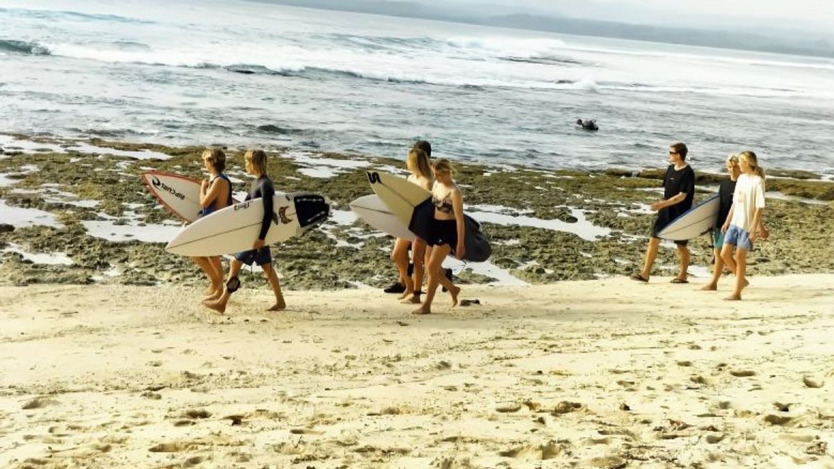  Ajang Surfing Internasional WSL Krui Pro 2024 Digelar di Lampung, Polisi Kerahkan 222 Personel Pengamanan