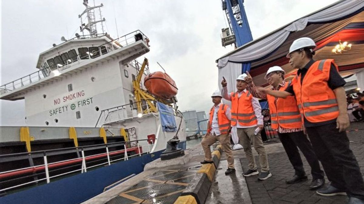 The Ministry Of Transportation Departs The First Sea Highway Ship To Maluku