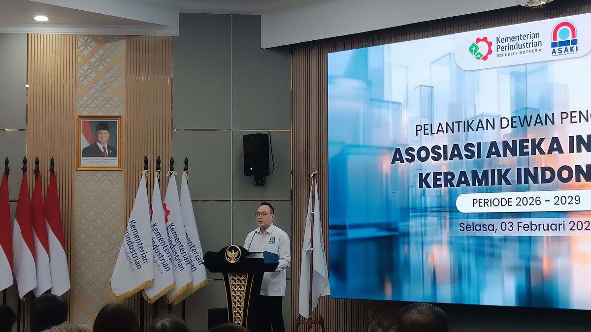 Asaki Ngadu ke Menperin Agus soal Gangguan Pasokan Bahan Baku Keramik dari Jabar