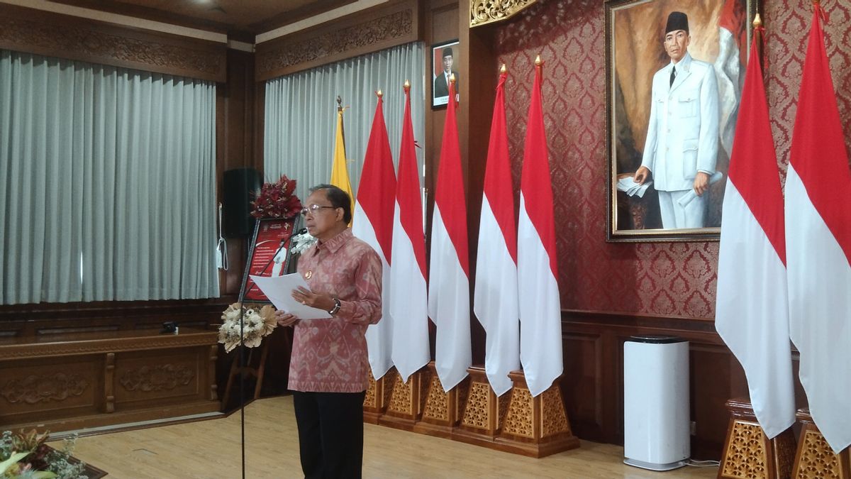 Governor Koster Asks Central Government to Revoke PPKM Status in Bali