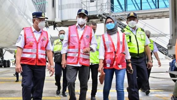 Minister Of Transportation Budi Karya Instructs Aviation Sector To Tighten Health Protocols And Check Airplanes Ahead Of Christmas And New Year