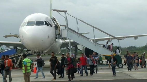 BPS: ارتفع عدد ركاب الطائرات المحلية في كاليمانتان الشرقية للفترة من يناير إلى يوليو 2022 بنسبة 59.80 في المائة
