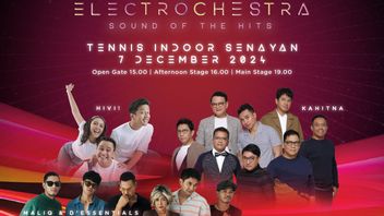 Concerte d’Electrochstra Sound of the Hits prêt à Gebrak Jakarta