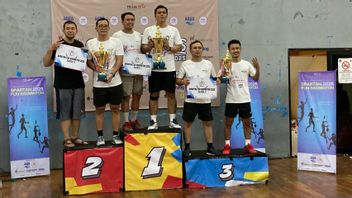 Pererat Solidaritas lewat Olahraga, Pokja Wartawan Jaksel Gelar Spartan Fun Badminton 2025