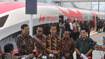 Jokowi Klaim Biaya Bangun Kereta Cepat Lebih Murah dari MRT
