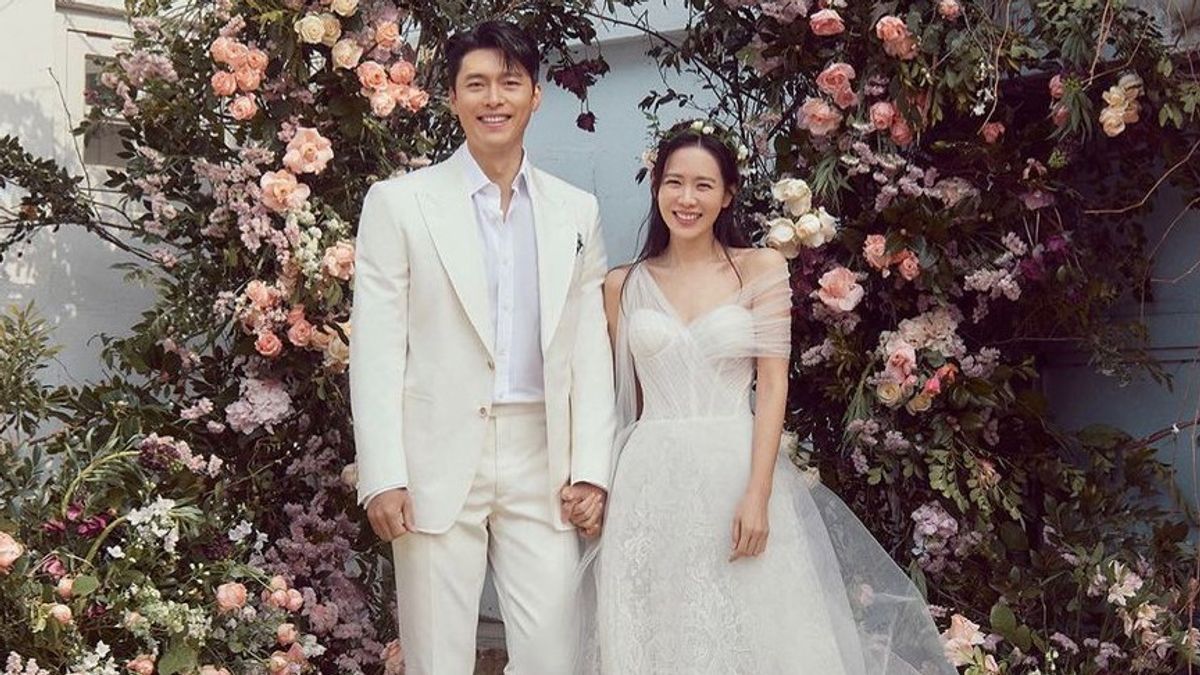 Son Ye Jin dan Hyun Bin Resmi Menikah, Agensi Bagikan Foto Pernikahan 
