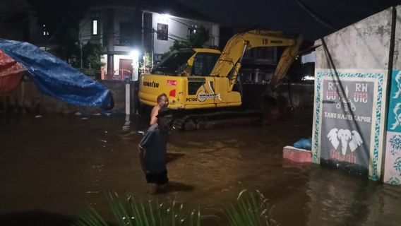 Tanggul di Jurangmangu Tangsel Belum Beres, Ratusan Rumah Kembali Terendam Air Hingga 60 Cm