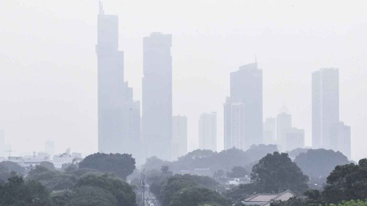 Kualitas Udara di Jakarta Hari Ini Terburuk Kedua Dunia