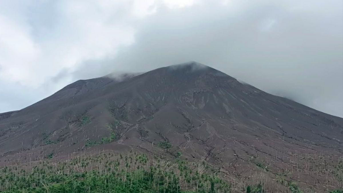 空间山的火山地震发生了16次
