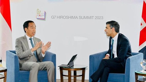 Melakukan Pertemuan Bilateral Dengan PM Inggris, Presiden Jokowi Apresiasi Proyek EBT