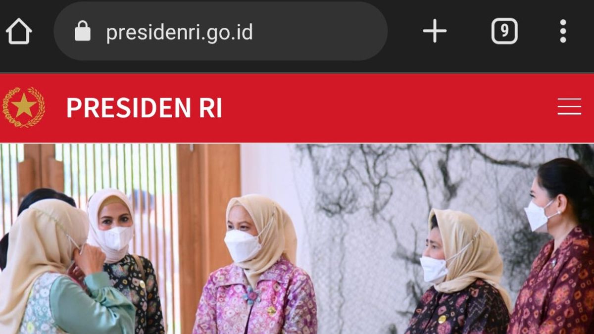 Istana Konfirmasi Situs Presiden RI yang Asli Adalah presidenri.go.id