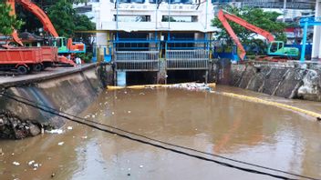 Manggarai Sluice Gate Is Still Normal, But Riverside Residents Must Be Wary Of Water Delivery From Bogor