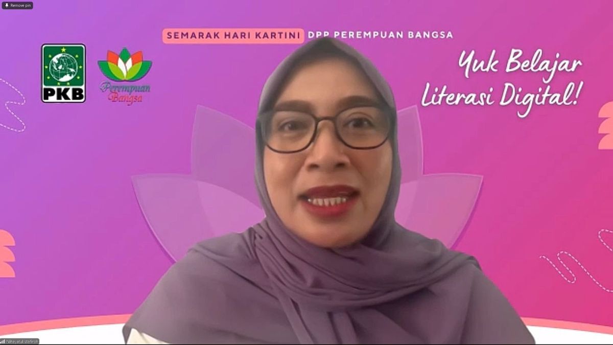Kartini Day,Nihayatul Wafiroh:女性需要具备数字素养