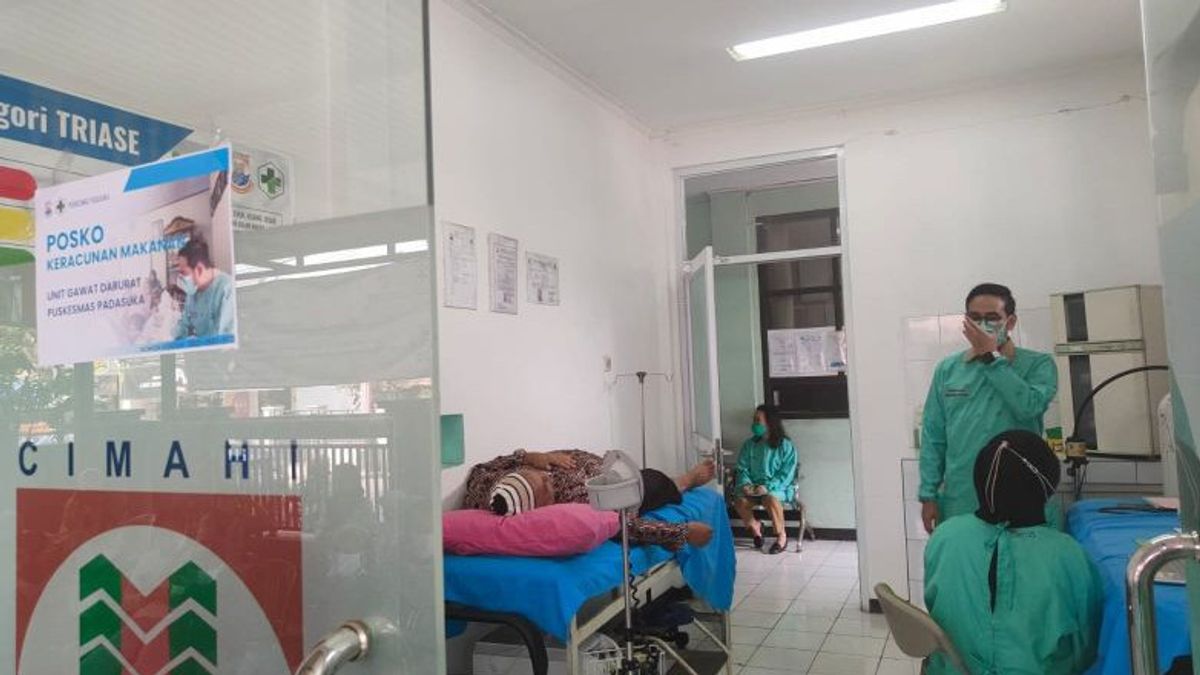 休憩中のチマヒでの食中毒の198人の犠牲者 DPRDメンバーはまだ治療を受けています