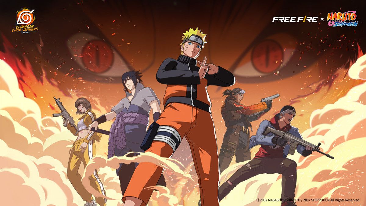 جاكرتا - أعلنت جارينا عن أحدث تعاون ل Free Fire مع Naruto Shippuden