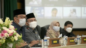 Gubernur Jabar Ridwan Kamil Sampaikan Raperda APBD-P 2021, Proyeksi Anggaran Berkurang Rp5,37 Triliun