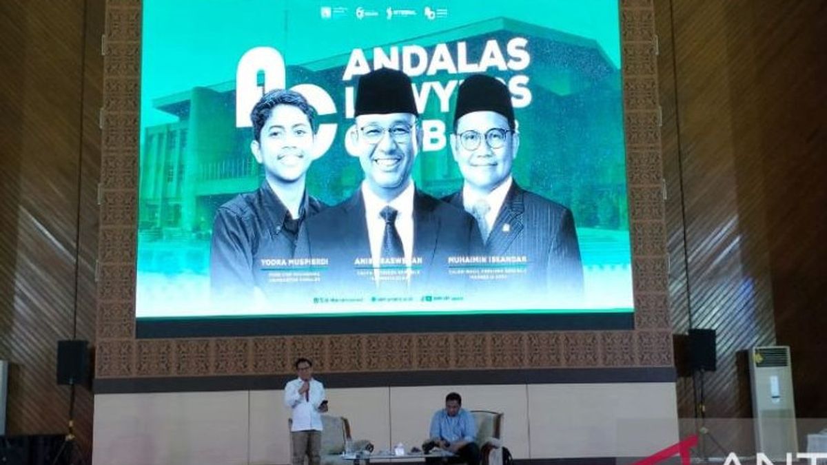 Bedah Visi di Andalas, Muhaimin Janjikan Keadilan dan Kemakmuran Rakyat Indonesia