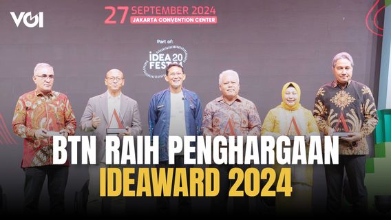 BTN Raih Penghargaan IDEAWARD 2024, Pengakuan Penerapan Prinsip Berbasis ESG