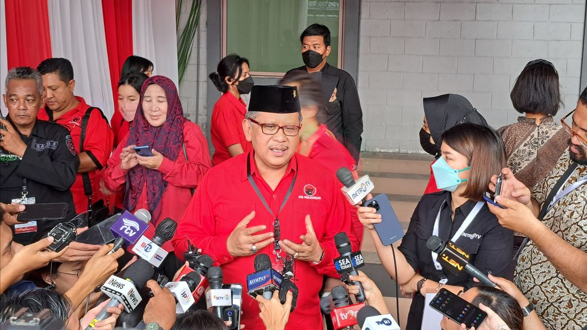 Hasto Calls PDIP Candidate Not Announced At GBK 1 June