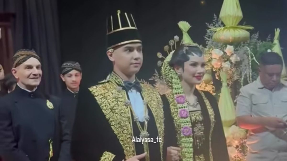 Deretan Doa dari Kerabat di Acara Ngunduh Mantu Al Ghazali dan Alyssa Daguise